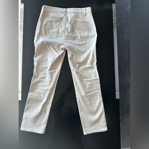 Straight leg jeans with sequin stripe - Picture 4 of 5